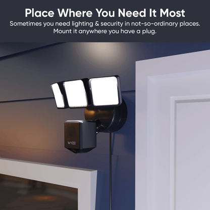 Wyze Cam Floodlight v2 + Plug-In Mount