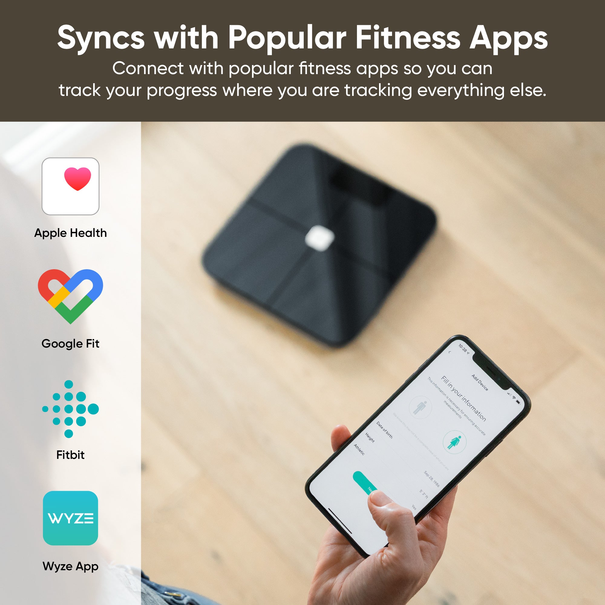 Best smart scales discount for apple health