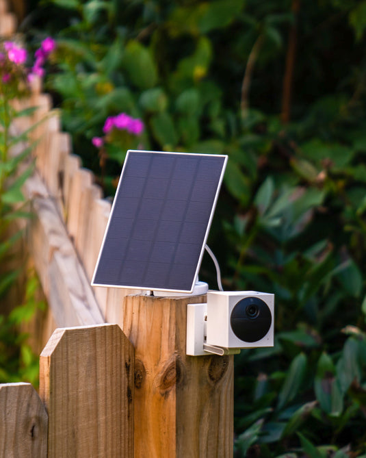 solar powered gate camera