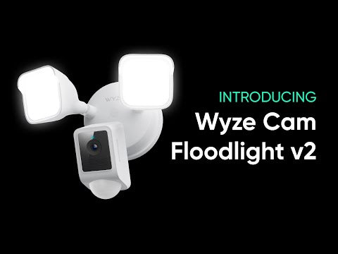 Wyze Cam Floodlight v2 | 2K video, color night vision & siren