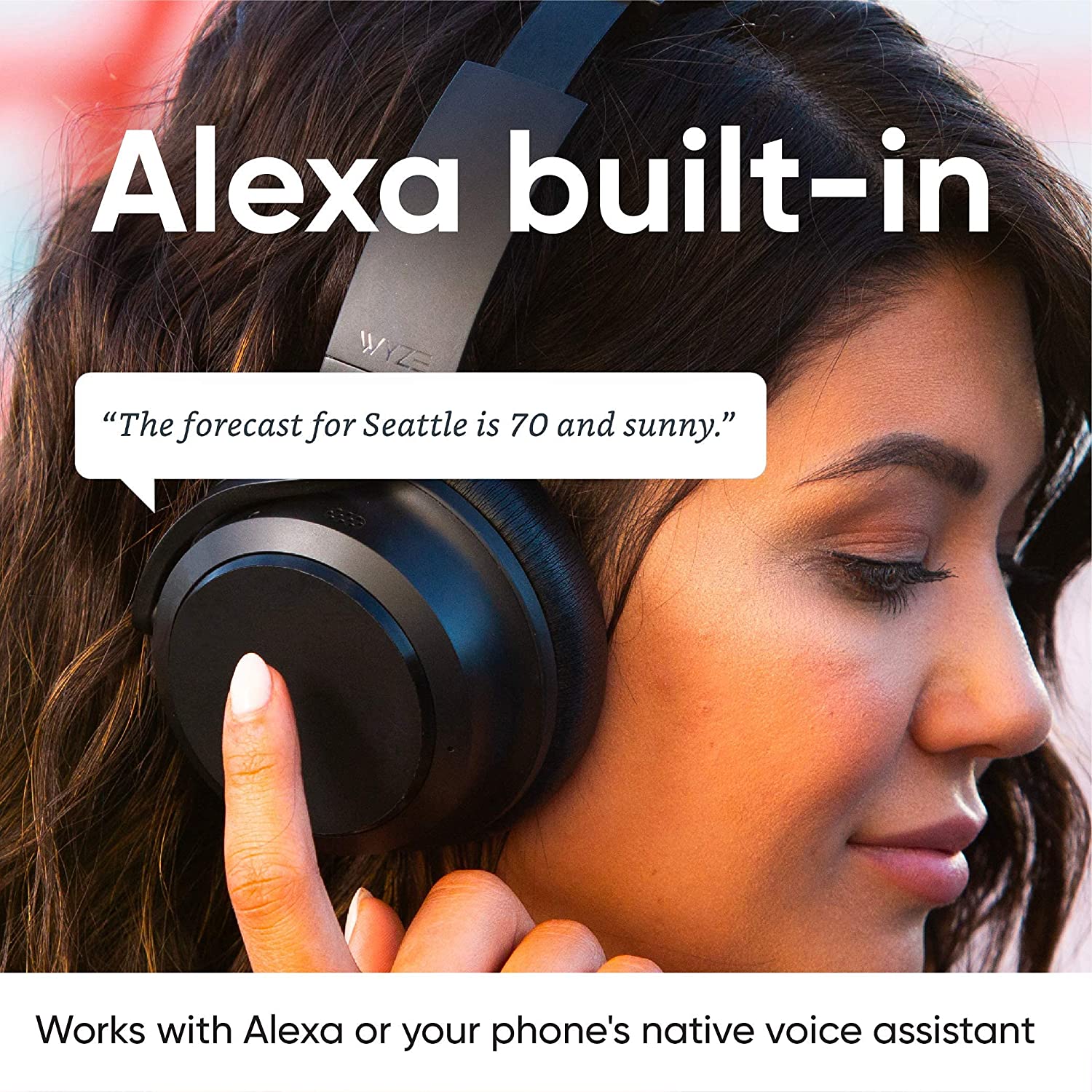 Alexa headset best sale